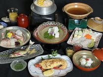 京都夏の伝統料理　極み会席