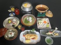 京都夏の伝統料理　極み会席(1)