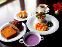 *朝食【洋食】一例/和食・洋食を日替わりでご提供。洋食は手作りパンが好評！