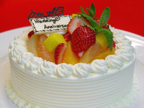 【アニバーサリープラン】メモリアルケーキ一例