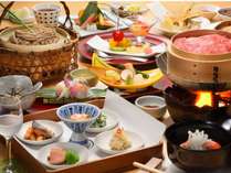 日本海の旬の幸を堪能できる和会席料理　※イメージ