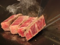 【ご夕食】メインの国産牛ステーキ　　※イメージ