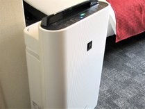 【客室特徴】※室内で快適にお過ごし頂けるよう加湿機能付き空気清浄機も全室常備しております。