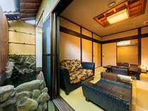 【萩-hagi-】1階／露天風呂付き和室