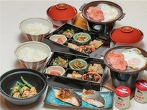 和朝食イメージ　※旬の食材を使用しているため、料理内容が変更になる場合がございます。
