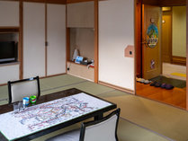 【JR東日本商事コラボ客室】電車の見える角部屋和室