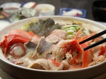 伝統ある地元の漁師鍋【いげんだ煮みそ】！魚介の出汁がたまらない！