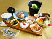【朝食例】那須高原産の新鮮な食材を使ったご朝食