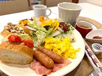 【朝食付プラン】コンビーフ・ツナサンドイッチセット（ネット限定メニュー）
