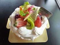■おもてなし■記念日プラン特典のケーキです♪