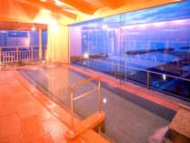 地上27ｍから日本海を一望する眺望大浴場。皆生随一の絶景の大浴場♪