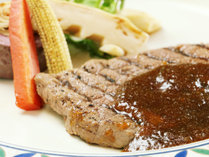 夕食単品＿とちぎ牛ステーキ！県内を代表する和牛のお味をご堪能下さい。