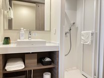 セミダブルA／シャワールーム＆洗面スペース