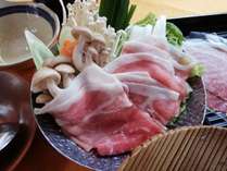 栃木県産四元豚の湯くぐりをご賞味ください