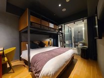 二段ベッド付きのコンパクトな客室！3名様でのご宿泊に♪17.2平米