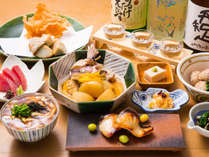 【出逢い茶屋　おせん】旬の無農薬、有機野菜を中心。ヘルシーで美味しい京のおばん菜料理のお店です。
