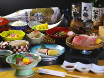 【-和-nagomi会席　ステーキ付】柔らかく、ジューシーな島根和牛をたっぷりお召し上がりください　