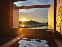 日本の夕日百選にも選ばれた風景が一望できるオーシャンビューの『夕陽の宿』
