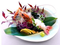 手長海老は、刺身・塩焼きからお選びいただけます