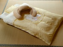 【ウェルカムベビープラン】赤ちゃん専用のお布団は事前に準備されてるので安心,
