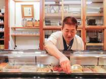 *[大将]青森県近海の天然素材をふんだんに使ったお寿司を、是非ご賞味ください