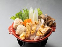 2024年3～5月　ゆもと膳　北海道産桜姫鶏鍋