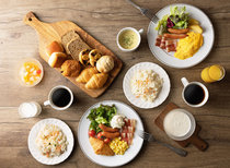 ＜朝食ブッフェ＞ヘルシーでバランスの取れた洋食メニューをブッフェスタイルでお楽しみください。