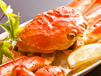 ・【お食事一例・ずわいがに姿】口の中一杯に広がる蟹の風味をお愉しみください