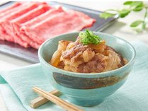【朝食】香川を代表するオリーブ牛の朝牛丼