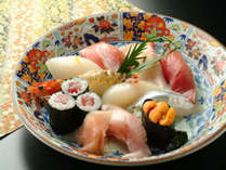 ・『をり鶴』の寿司を宿でお楽しみいただけます
