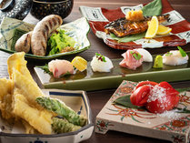 【千山万水コース】長崎の山海の幸を用いた料理長のおまかせメニュー。※写真はイメージです。