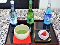 特典：会津地酒＆お抹茶セット