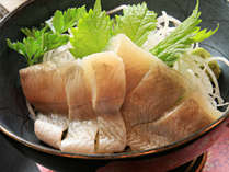 ■【お食事】新鮮な岩魚のお刺身
