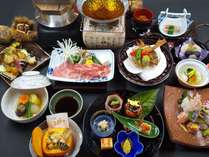 *旬の食材を味わう「京風会席」をご用意致します。