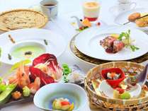 〔夕食〕～ピリカコース～旅の目的は、贅沢なお料理と美肌の湯