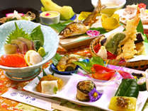 【お料理一例　雅-miyabi】当館人気No1料理長厳選の食材を使用した旬彩会席