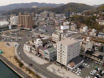 ホテル　外観　駅方面 写真