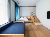 Junior Suite in the Historic Bldg.｜登録有形文化財にある洋室です。