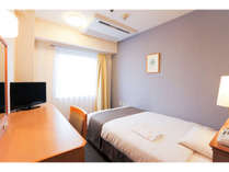 シングルルーム13平米★シモンズベッド・テンピュール枕★和歌山城がご覧いただける客室もあります