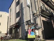 大阪に来た思い出写真をこの顔出し看板で是非♪