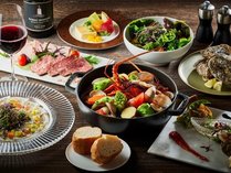 広島の食材はもちろん、中国地方の旬の最高の食材を中心に、総調理長が自慢の腕をふるいます。