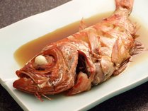 別注料理「金目鯛の煮付け」