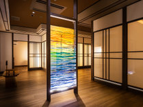 ＜プラン限定＞■空灯ダイニング『うらら-URARA-』■1部屋ずつ異なるコンセプト。海を模したガラスアート。
