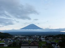 ホテルから見える富士山