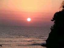 日の出も美しい五浦海岸