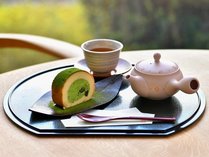 【施設】茶楽「かぐや」の美味しいお茶と自慢の甘味をお楽しみください（写真は一例）