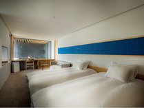 【蒼翠　so-sui】2階はベッドとリビングルーム、露天風呂を完備、天橋立を望みながらゆっくりと。　