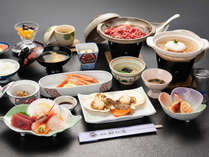 *【お料理スタンダードプラン一例】四季折々の食材を使用した和食膳です