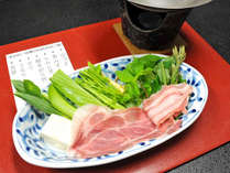 *【山菜しゃぶしゃぶ】新鮮な山菜を湯がいて食す5～6月限定料理！風味を楽しみたいなら湯通しは軽めに。）