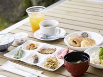 朝食ビュッフェスタイル、一例です